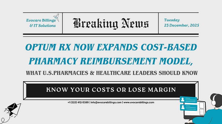Optum Rx expands cost-based pharmacy reimbursement impacting U.S. pharmacy payments and margins
