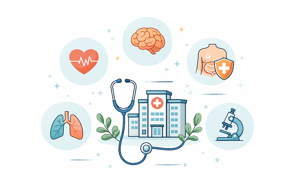 Medical specialties billing services supporting multi-specialty healthcare practices