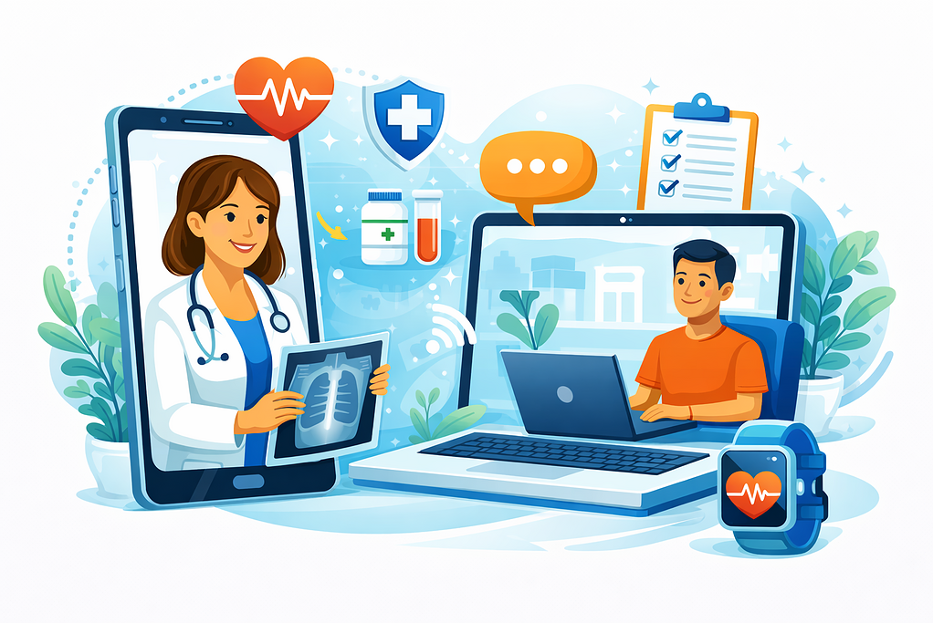 Telehealth and digital care medical billing services for virtual healthcare providers
