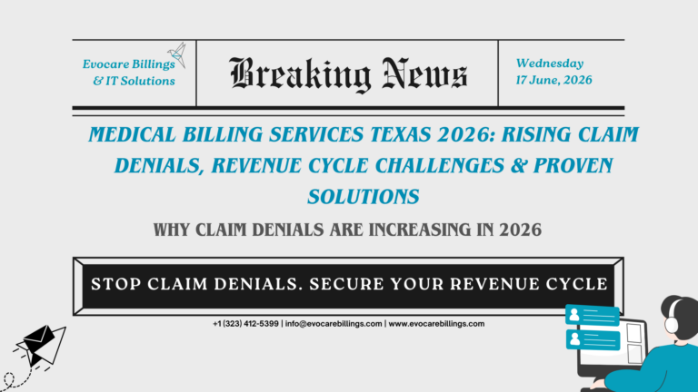 Medical Billing Services Texas 2026: Why Claim Denials Are Increasing and How to Improve Revenue Cycle Performance