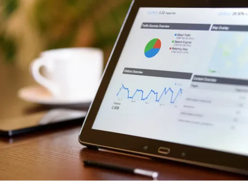 Healthcare billing analytics dashboard displaying claims, denial trends, AR performance, and revenue insights
