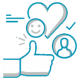 Virtual medical assistant services icon representing administrative support and workflow efficiency